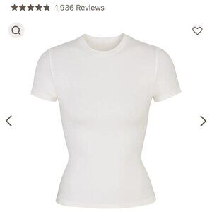 Skims Cotton Jersey T Shirt
